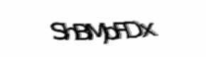 Security check image, please type the characters shown